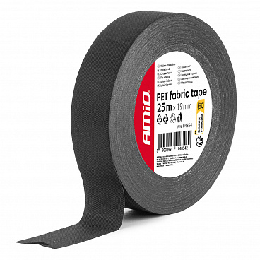 Izolačná páska PET textilná plátená hladká 25m x 19mm x 0.14mm
