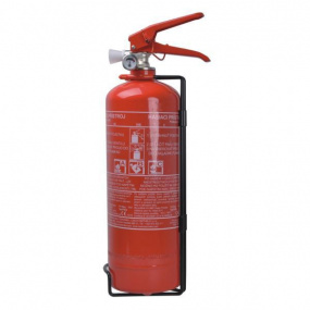 Klasický práškový hasiaci prístroj s manometrom 2 kg