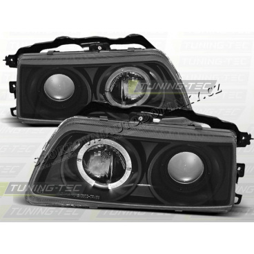 Honda CRX 1987-89 Predné číre svetlá Angel Eyes black (LPHO17) Honda CRX 1987-89 Predné číre svetlá Angel Eyes black (LPHO17)