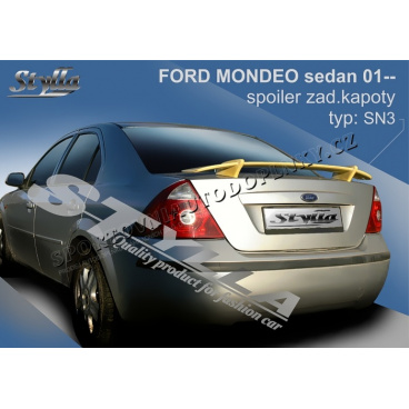 Ford Mondeo sedan 01-07 spoiler zadnej kapoty (EÚ homologácia)