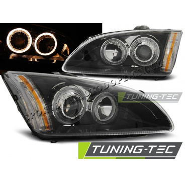 Ford Focus II 09.2004-01.2008 predné číre svetlá Angel Eyes black (LPFO62) Ford Focus II 09.2004-01.2008 predné číre svetlá Angel Eyes black (LPFO62)