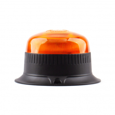 Výstražná blikajúca lampa mini maják 18 LED skrutky R65 R10 12V 24V W213b