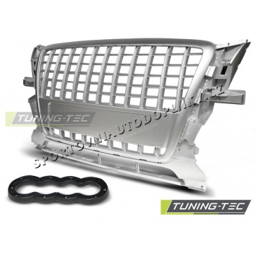 Audi Q5 2008-09.2012 silver maska (GRAU18) Audi Q5 2008-09.2012 silver maska (GRAU18)