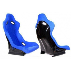 Športové sedadlo RALLY Velúr Modrý