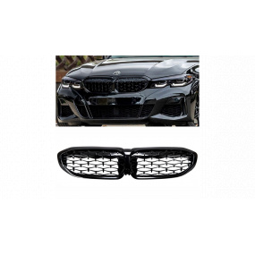 Gril BMW 3 G20 G21 Lesklá Čierna Gril BMW 3 G20 G21 Lesklá Čierna