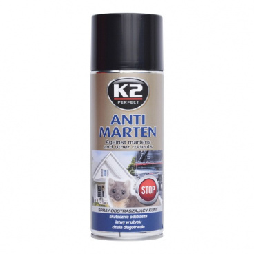 Sprej na ochranu kabeláže proti hlodavcom a kunám K2 400 ml Sprej na ochranu kabeláže proti hlodavcom a kunám K2 400 ml