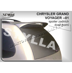 Chrysler Voyager do 01 spoiler zadných dverí horný