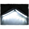 Svetlá pre denné svietenie šikmé 2x5W veľkých led, šírka/výška 160X25 mm