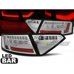 Audi A5 2007-06.2011 Coupe - zadné lampy chrome LED BAR (LDAUE0)