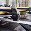 Strešný nosič na lyže snowboard krátky 570 mm SSR-01S AMIO-02590