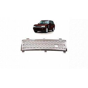 Gril Land Rover Range Rover III L322 Chróm & Strieborný