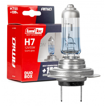 Halogénové žiarovky H7 12V 55W LumiTec NEXT GENERATION +135% DUO AMIO-04405 Halogénové žiarovky H7 12V 55W LumiTec NEXT GENERATION +135% DUO AMIO-04405