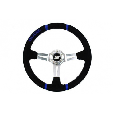 Volant SLIDE 350mm offset:90mm Koža Modrá Volant SLIDE 350mm offset:90mm Koža Modrá