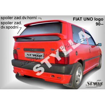 Fiat Uno Logo (90-95) spoiler zadných dverí spodný (EÚ homologácia)