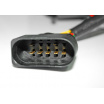 Audi A6 C6 sedan 04.2004-08 zadné lampy red smoke LED 7pin (LDAUC6)