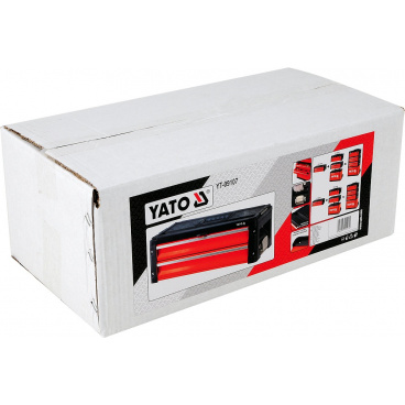 Skříňka na nářadí, 2x zásuvka, komponent k YT-09101/2