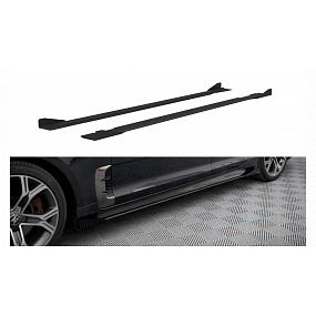Dokładka Kia Stinger I GT GT-Line Progi Street Pro Black-Red + Gloss Flaps Dokładka Kia Stinger I GT GT-Line Progi Street Pro Black-Red + Gloss Flaps