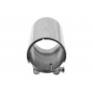 Koncovka tlmiča 101mm vstup 70mm Leštená