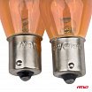 Halogénové žiarovky PY21W BA15S 12V ORANŽOVÉ 2 ks. blister
