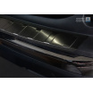 Nerez kryt-čierna ochrana prahu zadného nárazníka Peugeot 3008 II 2016-17
