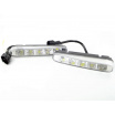 Svetlá pre denné svietenie šikmé 2x5W veľkých led, šírka/výška 160X25 mm