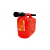 Kanister plastový objem 5l červený