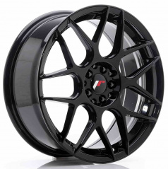 JR Wheels JR18 18x7,5 ET40 5x112/114 Lesklá čierna