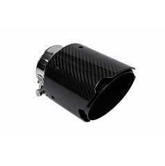 Koncovka tlmiča 114mm vstup 76mm Carbon Gloss