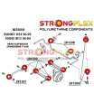 Nissan Sunny StrongFlex Sport sestava silentbloků jen pro zadní nápravu 15 ks