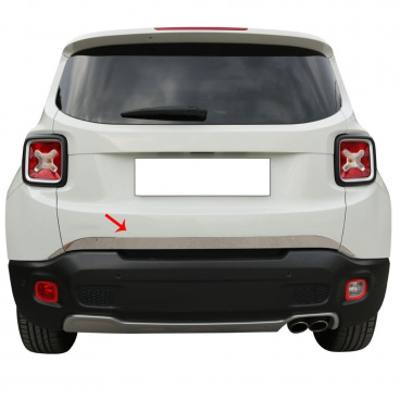 Nerez leštená hrana zadného kufra Omtec Jeep Renegade 2014-19 Nerez leštená hrana zadného kufra Omtec Jeep Renegade 2014-19