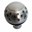 Hlavice řadící páky kovová SILVER/BLACK