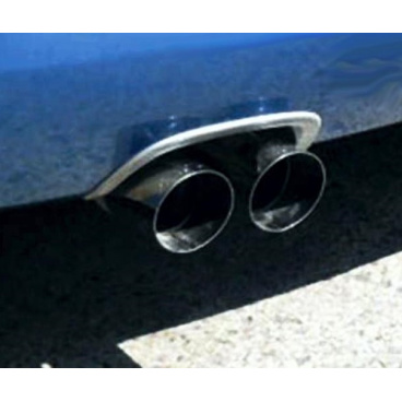 Plastový lem pre montáž koncovky výfuka - Škoda Fabia II Limousine