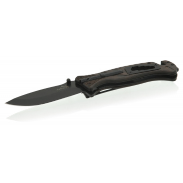 Nůž zavírací BLACK BLADE s pojistkou 21,7cm Nůž zavírací BLACK BLADE s pojistkou 21,7cm