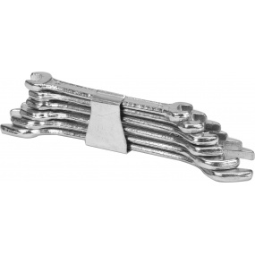 Súprava kľúčov plochých 6 ks 6 - 17 mm spona