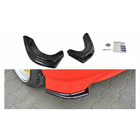 Splitter Honda Jazz I Tył Boczne Gloss Black Splitter Honda Jazz I Tył Boczne Gloss Black