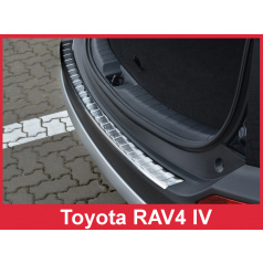 Nerez kryt- ochrana prahu zadného nárazníka Toyota RAV4 IV 2013-15
