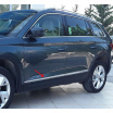 Nerez bočné lišty dverí Omtec Škoda KodiaQ 2017+, F. Ranger 2015+