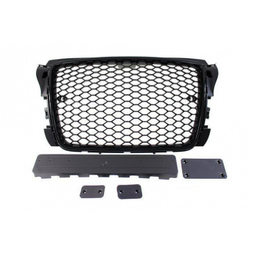 Gril Audi A3 8P Facelift RS-Štýl Lesklá Čierna PDC Gril Audi A3 8P Facelift RS-Štýl Lesklá Čierna PDC