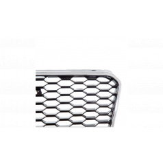 Gril Audi A7 C7 Chróm & Lesklá Čierna