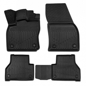 Gumový set 3D presných autokobercov VW Caddy 2020+