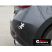Dekor samolepící GECKO stříbrný