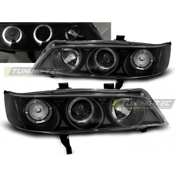 Honda Accord 94-97 (USA) predné číre svetlá Angel Eyes black (LPHO20) Honda Accord 94-97 (USA) predné číre svetlá Angel Eyes black (LPHO20)