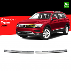 Nerez horní 2 kryty přední masky VW Tiguan II 20216-20