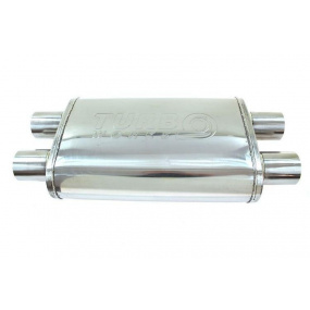 Tlmič Stredový 63,5mm TurboWorks LT 304SS 355mm
