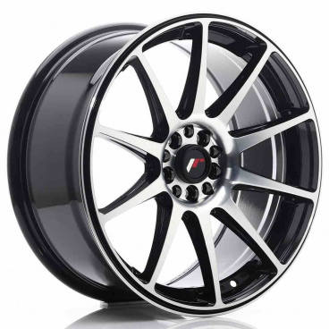 JR Wheels JR11 18x8,5 ET40 5x112/114 Čierna Leštená