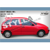 SEAT IBIZA (99-03) spojler chrbta. dverí hornej (EU homologácia)
