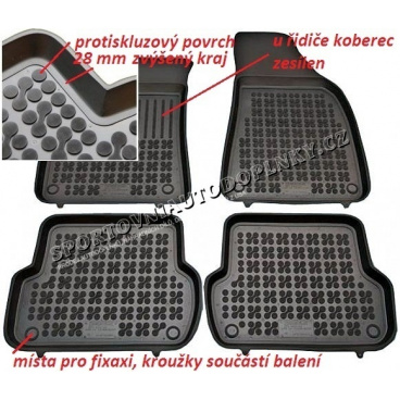 Gumové autokoberce - Ford B-Max, 2012 + Gumové autokoberce - Ford B-Max, 2012 +