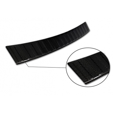 Carbon kryt - ochrana prahu zadného nárazníka Volkswagen Passat B8 kombi 2015+
