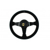 Športový volant WRC čierny semiš 350 mm