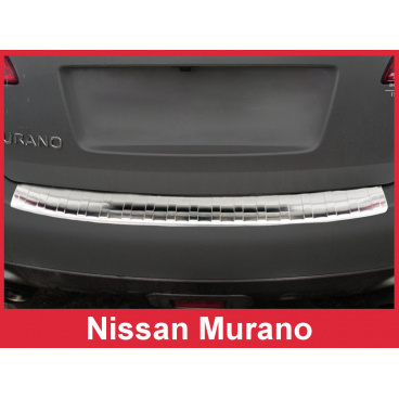 Nerez kryt- ochrana prahu zadného nárazníka Nissan Murano Z51 2008-16 Nerez kryt- ochrana prahu zadného nárazníka Nissan Murano Z51 2008-16